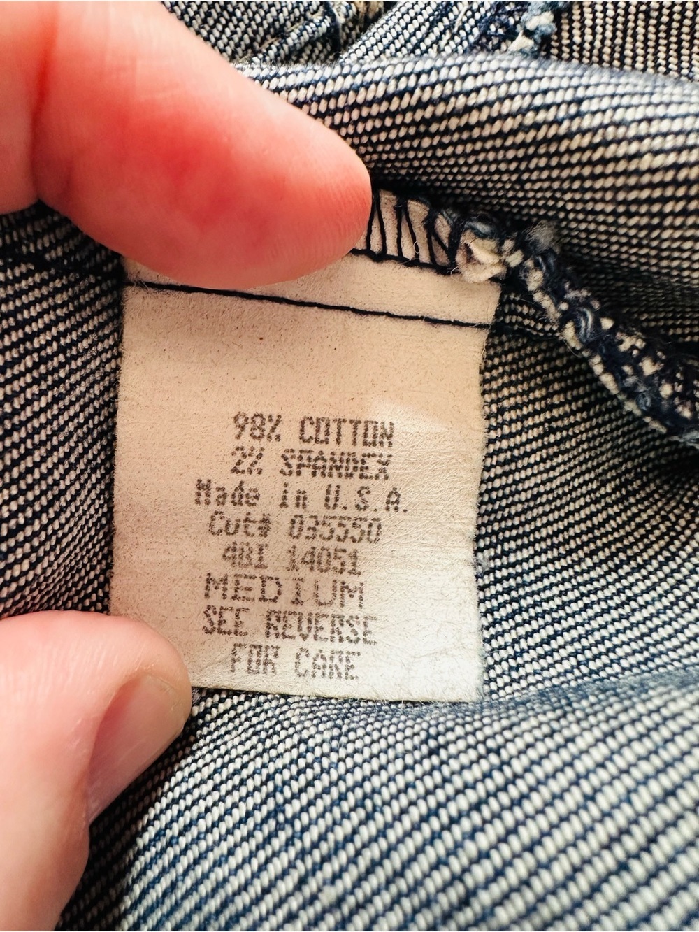 Vintage Paris Blues Embroidered Denim Jacket - Picture 11 of 12
